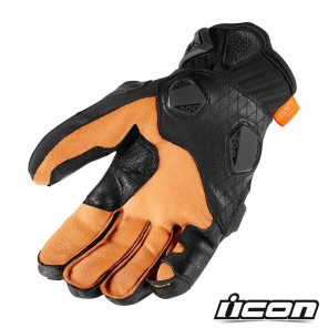 Icon HYPERSPORT SHORT Gloves - Black