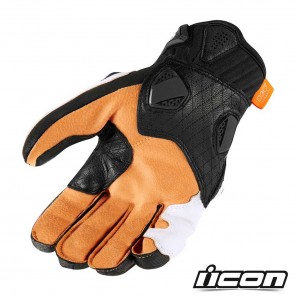 Icon HYPERSPORT SHORT Gloves - White