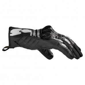 Spidi G-CARBON Leather Gloves - Black White