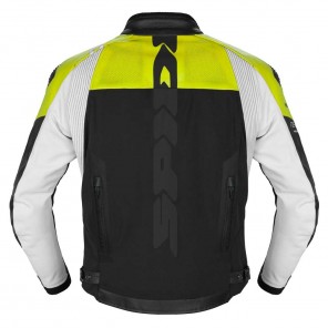 Spidi DP-PROGRESSIVE HYBRID Jacket - Black Fluo Yellow