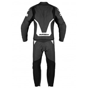 Spidi LASER TOURING 2pc Leather Suit (Short Size) - White Black