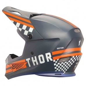 Thor SECTOR 2 COMBAT Helmet - Midnight Orange