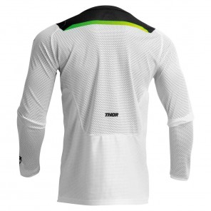 Thor PULSE AIR CAMEO Jersey - White Black