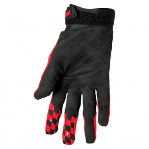 Thor DRAFT Gloves - Red Black
