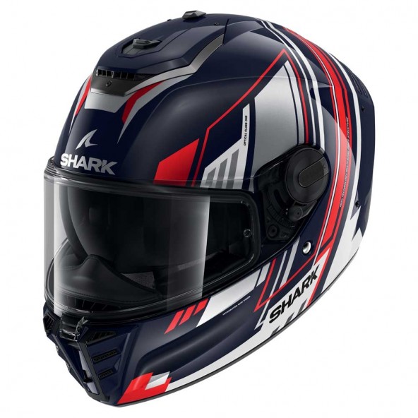 CASCO SHARK SPARTAN RS BYRHON BLACK/IRIDISCENT/RED KIR