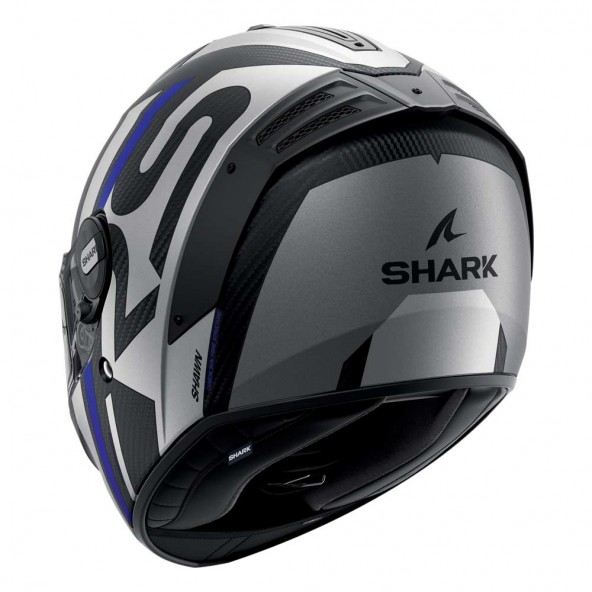 CASCO SHARK SPARTAN RS CARBON SHAWN Mat Carbon Anthracite Red