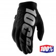100% BRISKER MX Gloves - Black Grey
