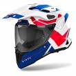 Airoh COMMANDER 2 Reveal Motorcycle Helmet - Blue Red - Sale