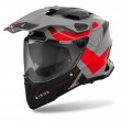 Airoh COMMANDER 2 Reveal Motorcycle Helmet - Red Fluo Matt - Sale