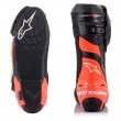 Alpinestars SUPERTECH R Motorcycle Boots - Black Red Fluo White Grey