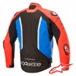 Alpinestars HONDA T-GP PRO V2 Motorcycle Jacket - Black Red Blue