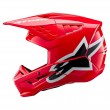 Alpinestars SM5 CORP Dirt Bike Helmet - Bright Red Glossy - Sale