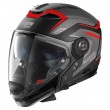 Nolan N70-2 GT N-COM Switchback 58 Mororcycle Helmet - Flat Black Anthracite Red - Sale