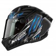 Nolan X-804 RS ULTRA CARBON Spectre 20 Motorcycle Helmet - Carbon White Chrome Blue - Sale
