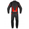 Spidi LASER TOURING Motorcycle 2pc Leather Suit - Black Red