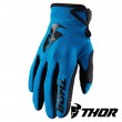 Thor Youth SECTOR MX Gloves - Blue