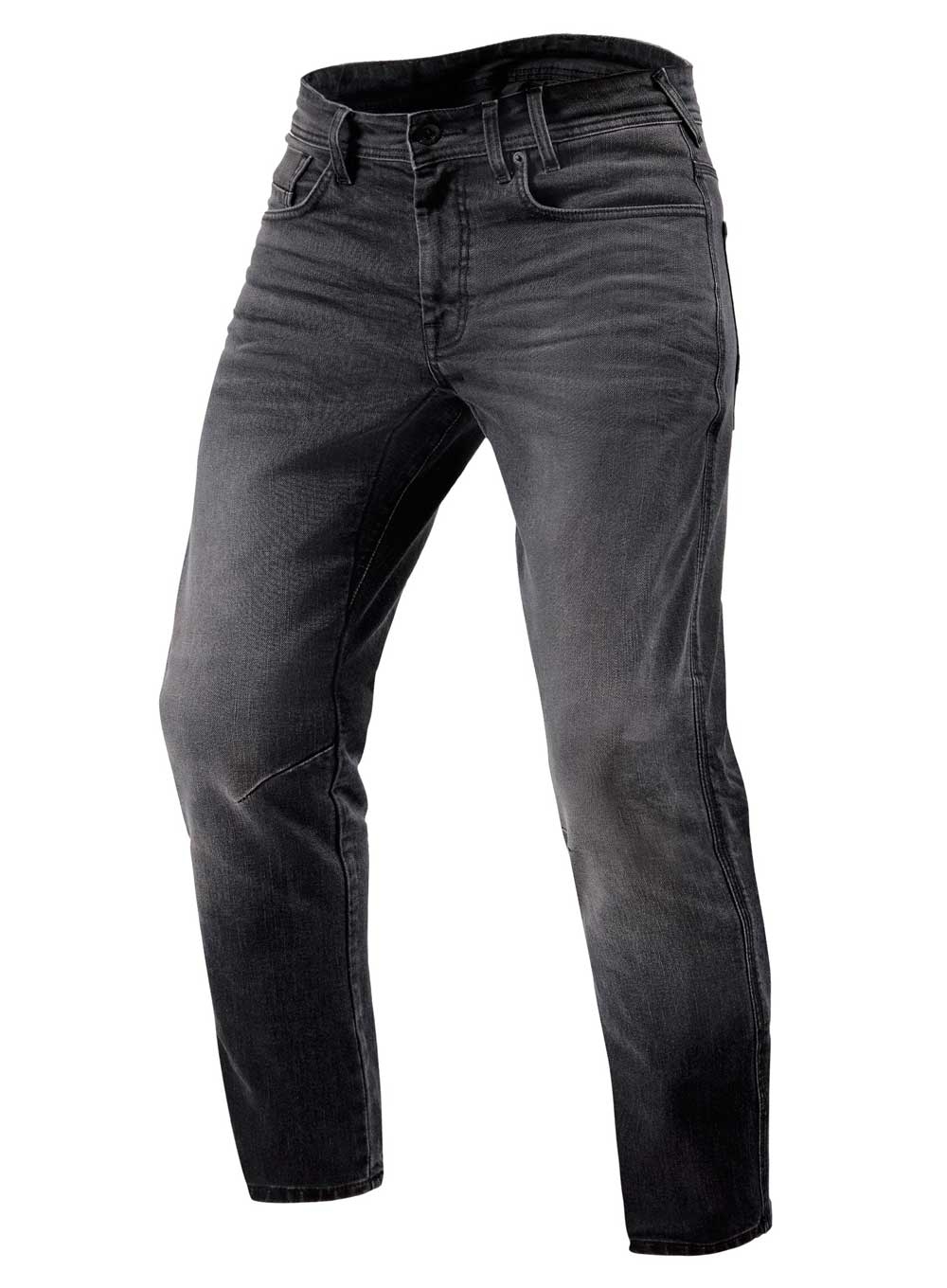 Jeans Moto Rev'it DETROIT 2 TF Grigio Medio Slavato L32 Vendita Online 